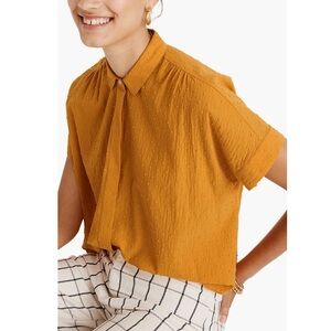 Madewell ‘Hilltop’ Dot Cotton Shirt